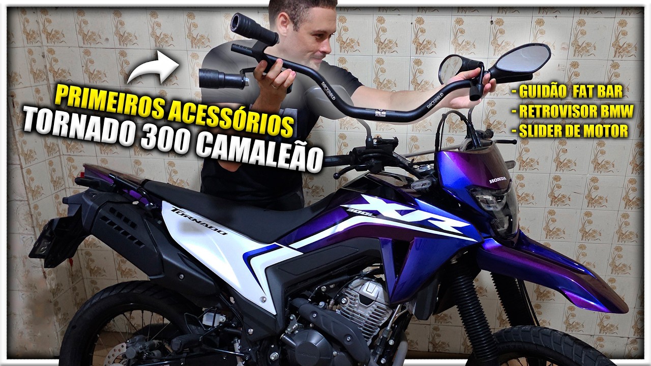 GUIDÃO ROCKSOLID NA TORNADO 300 - PASSO A PASSO PRIMEIROS ACESSORIOS