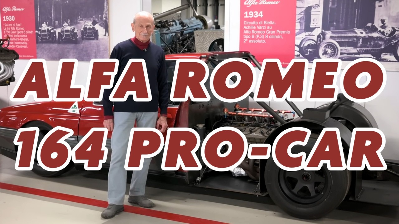 Alfa Romeo 164 Pro Car, la prima auto con Il primo V10 da F1.
