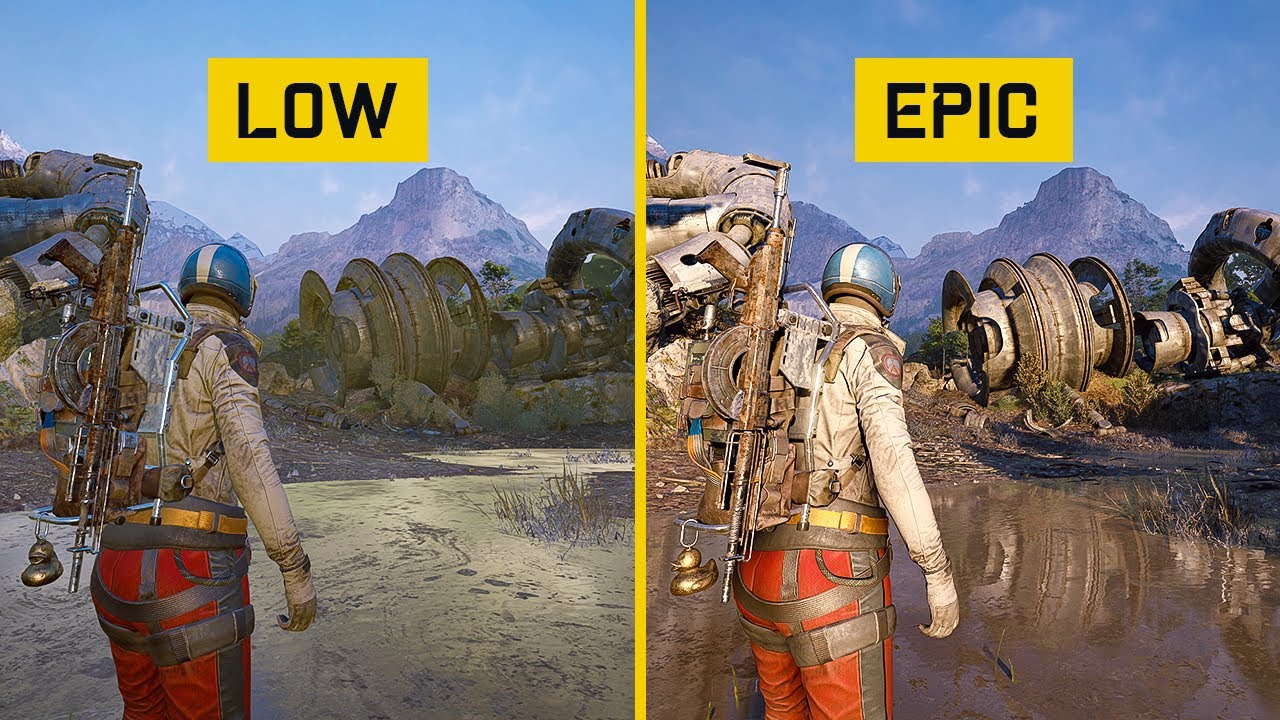 Arc Raiders Low vs Epic Graphics Settings Comparison