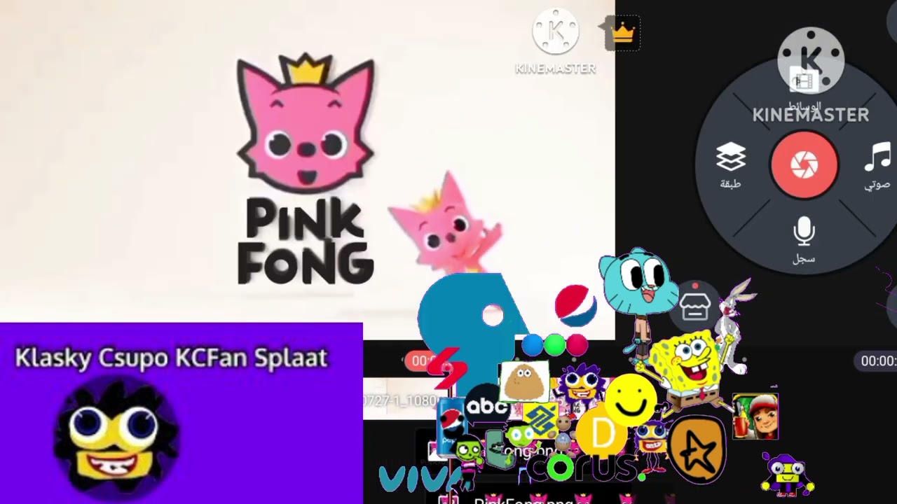Pink Fong Logo Remake Speedrun Be Like