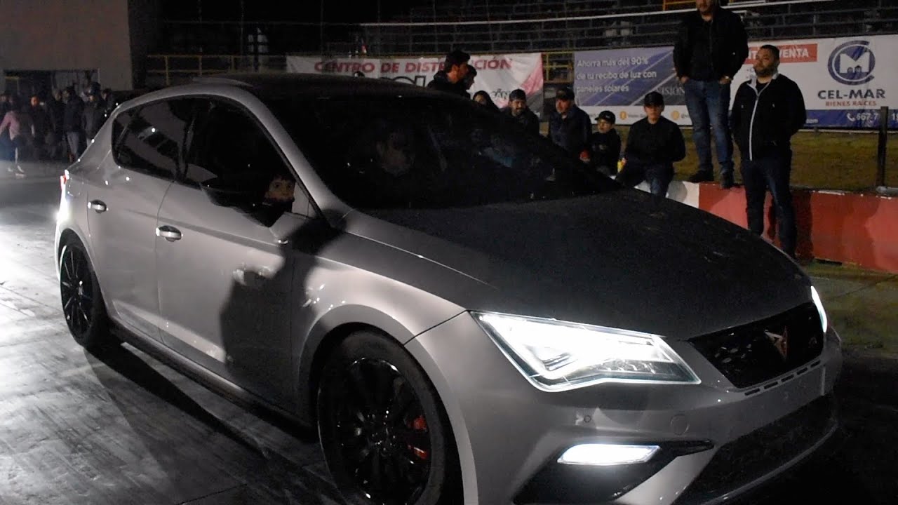 Seat Cupra 290 Stage3 Nitro 11.0s 1/4 de Milla Autódromo Culiacán