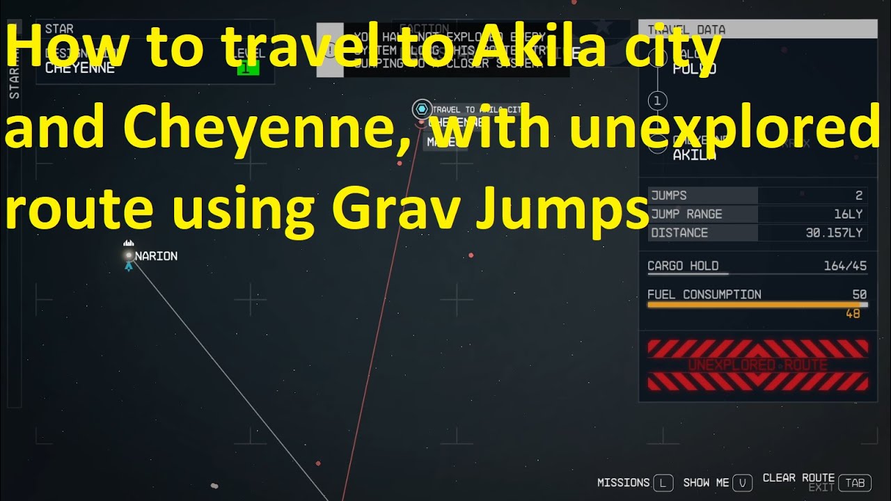 Starfield | How to Travel to Akila City using Grav Jumps