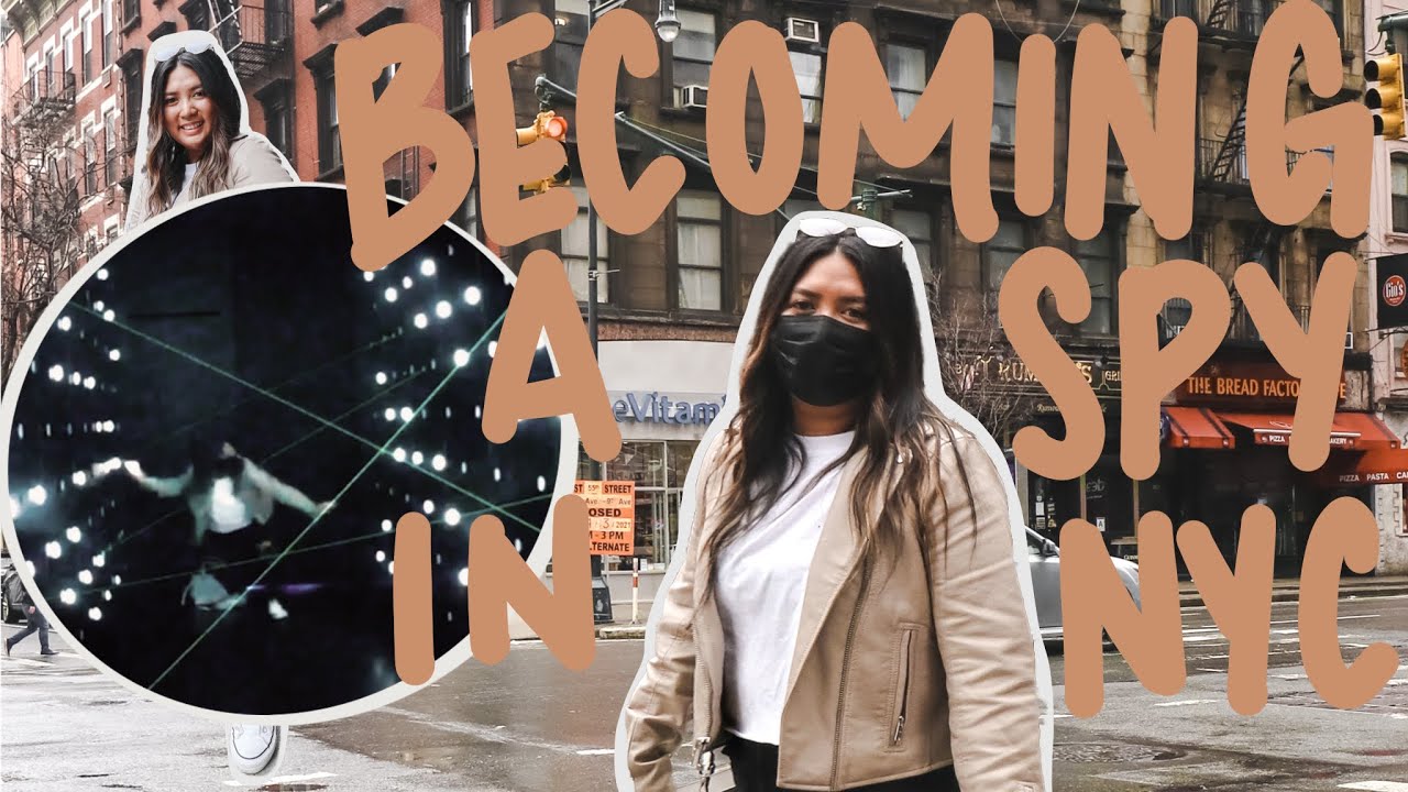 SPY TRAINING at  @SPYSCAPE NYC | What kind of spy are you? | Rica Jay
