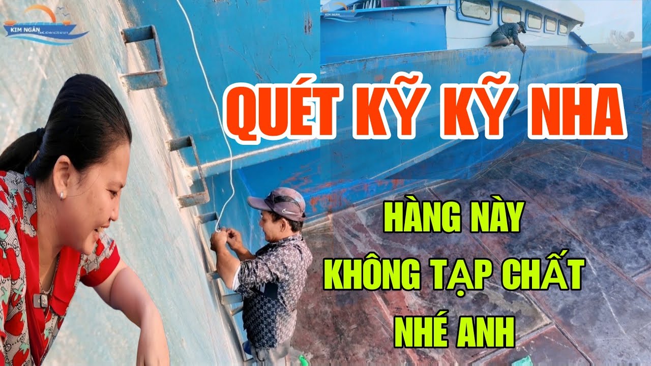 Tranh Thủ Vệ Sinh Thêm Cho Hầm Hàng Trước Khi Kiểm Định Kiểm Tra ,Vào Nhận Hàng Thôi