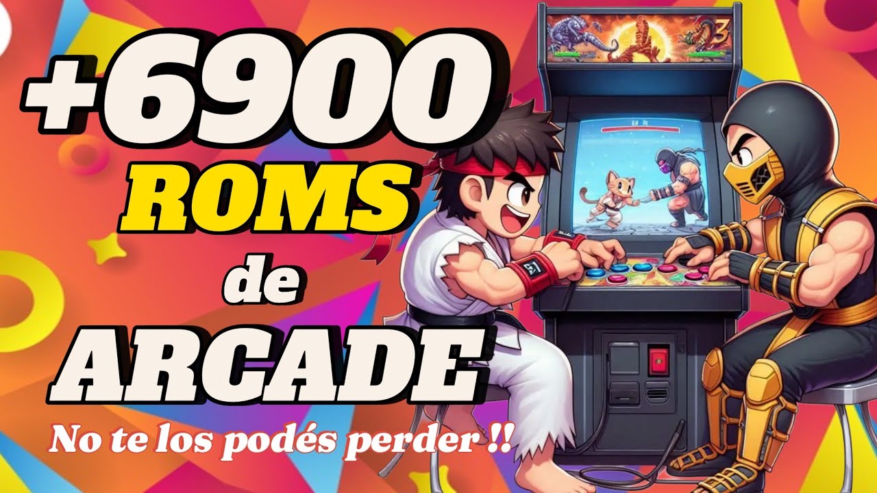 Descubre mi selección personal de juegos MAME ( ARCADE ) ¡Hay sorpresas!
