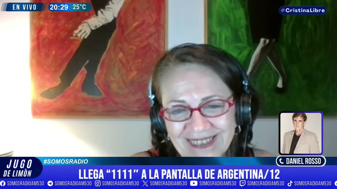 DANIEL ROSSO - LLEGA “1111″ A LA PANTALLA DE ARGENTINA/12 - JUGO DE LIMÓN - AM530