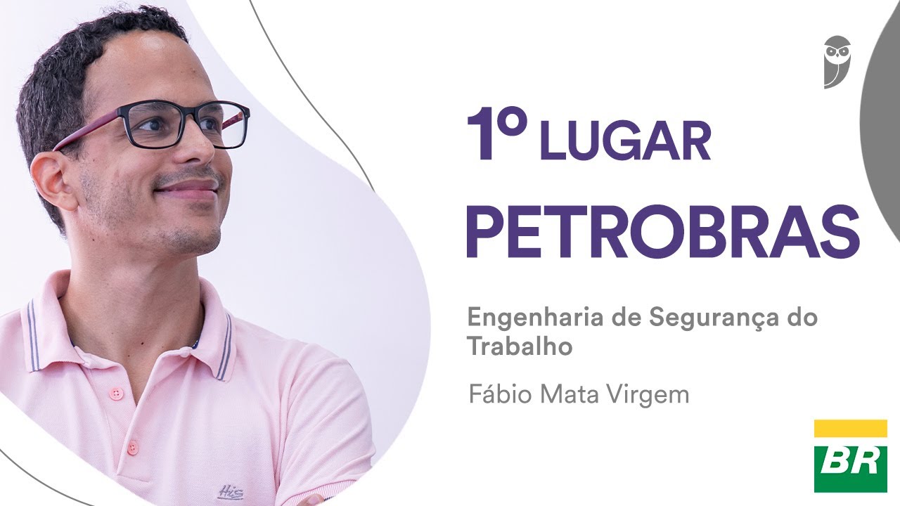 Petrobras: Conheça Fabio Mata Virgem aprovado em 1º lugar para o cargo Administrativo.
