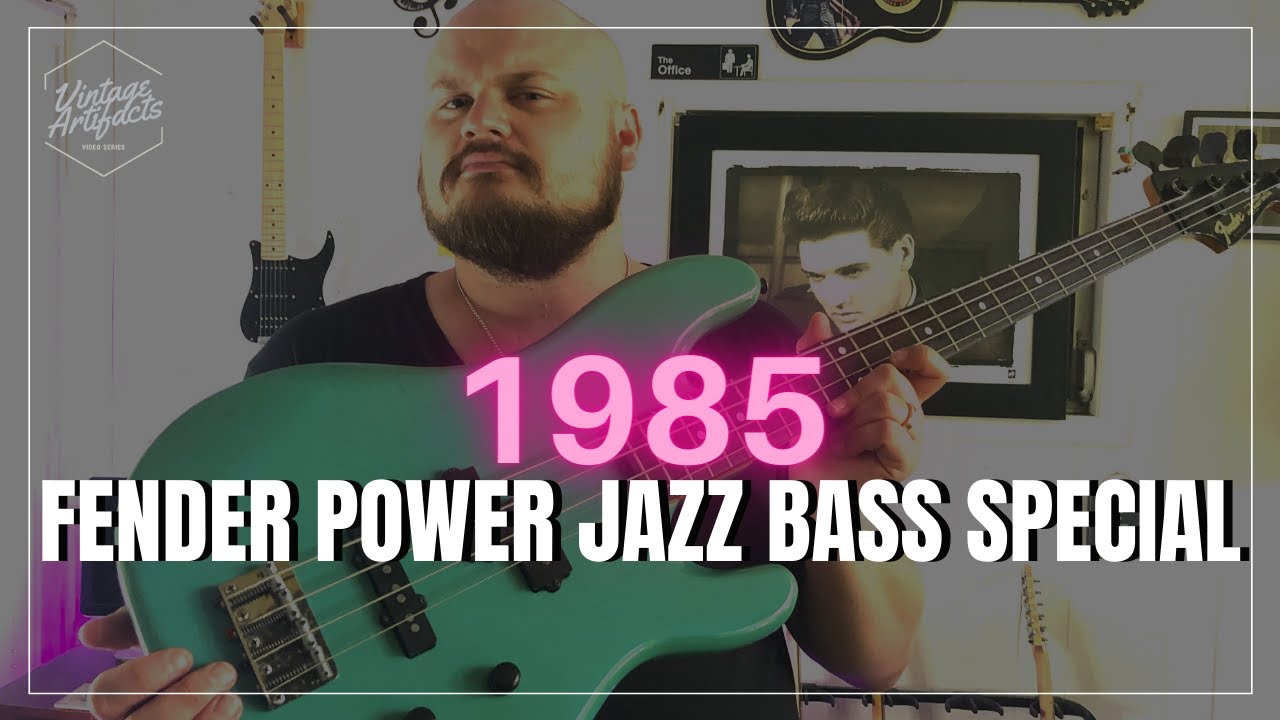 FENDER 1985 POWER Jazz Bass Special | Винтажные артефакты