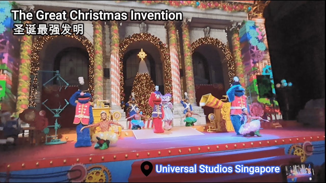 The Great Christmas Invention - Universal Studios Singapore | 圣诞最强发明 - 新加坡环球影城 | Show #05