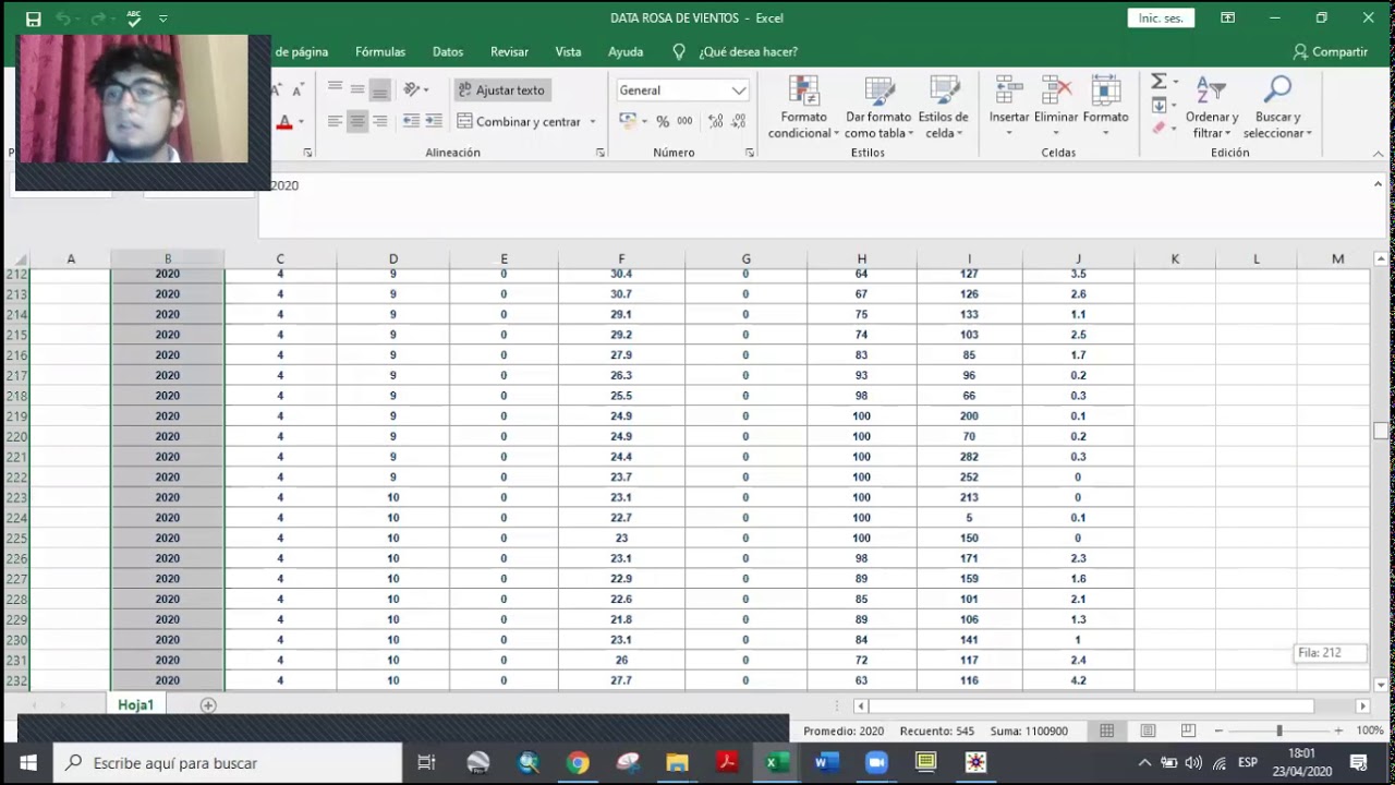 Elaboración de una Rosa de Vientos con WRPLOT (Datos de SENAMHI)
