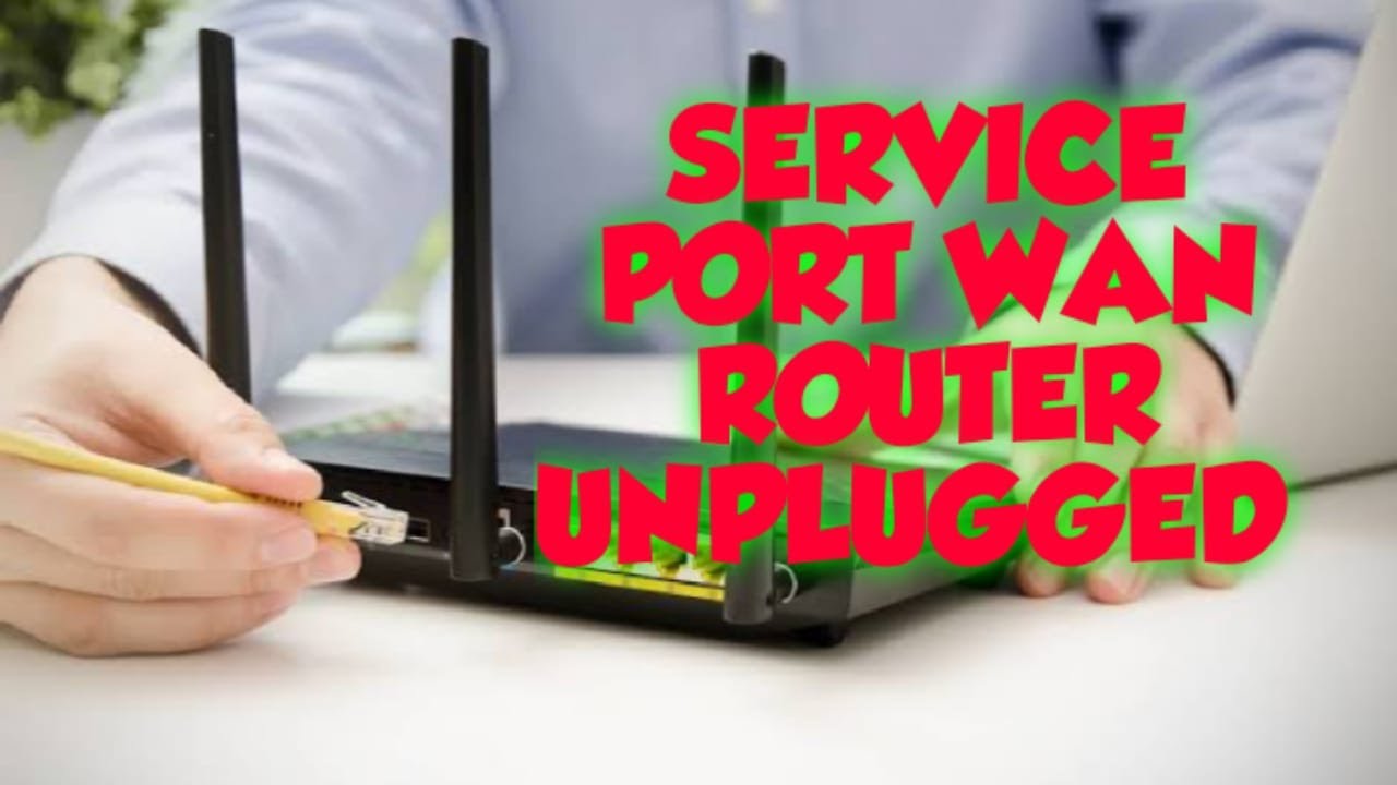 SERVICE/SOLUSI port WAN ROUTER RUSAK/UNPLUGGED -FIX-