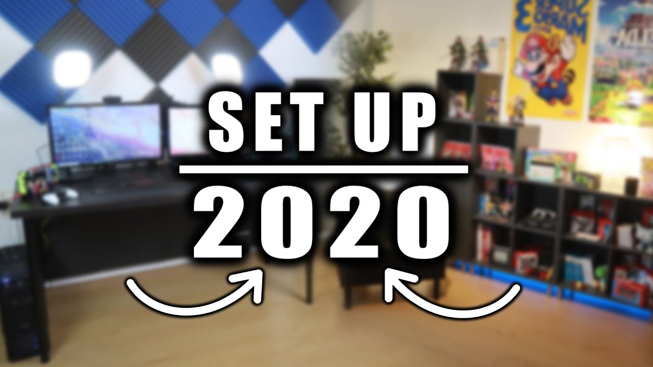 mi NUEVO SET UP en 2020 😃 de un YOUTUBER y gamer de Nintendo Switch