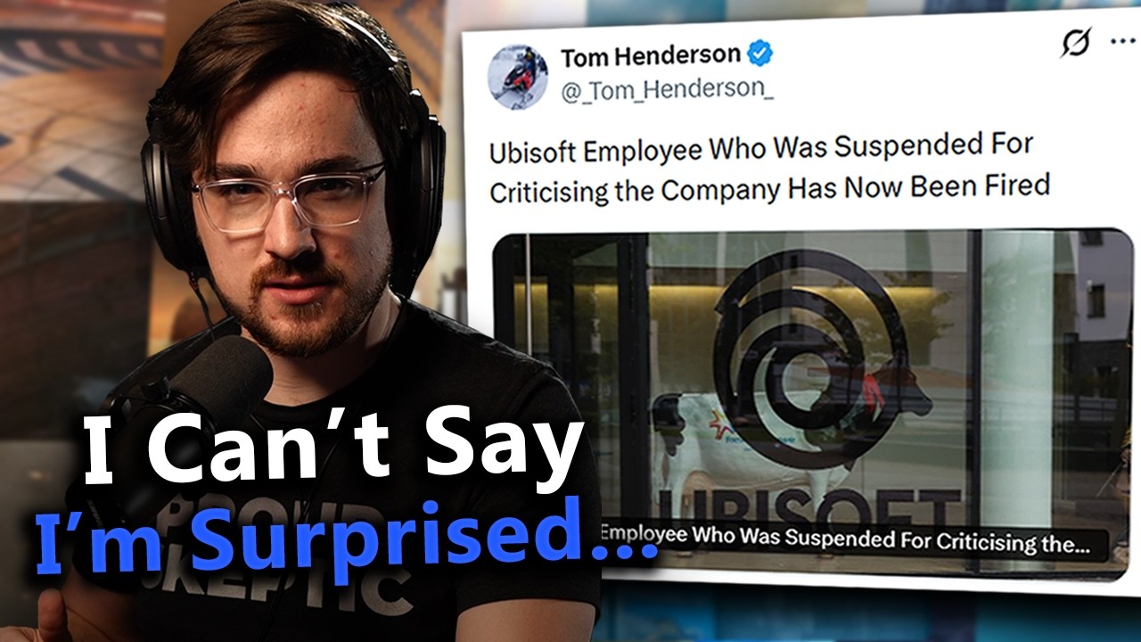 Компания Ubisoft уволила сотрудника за публичную критику в их адрес...
