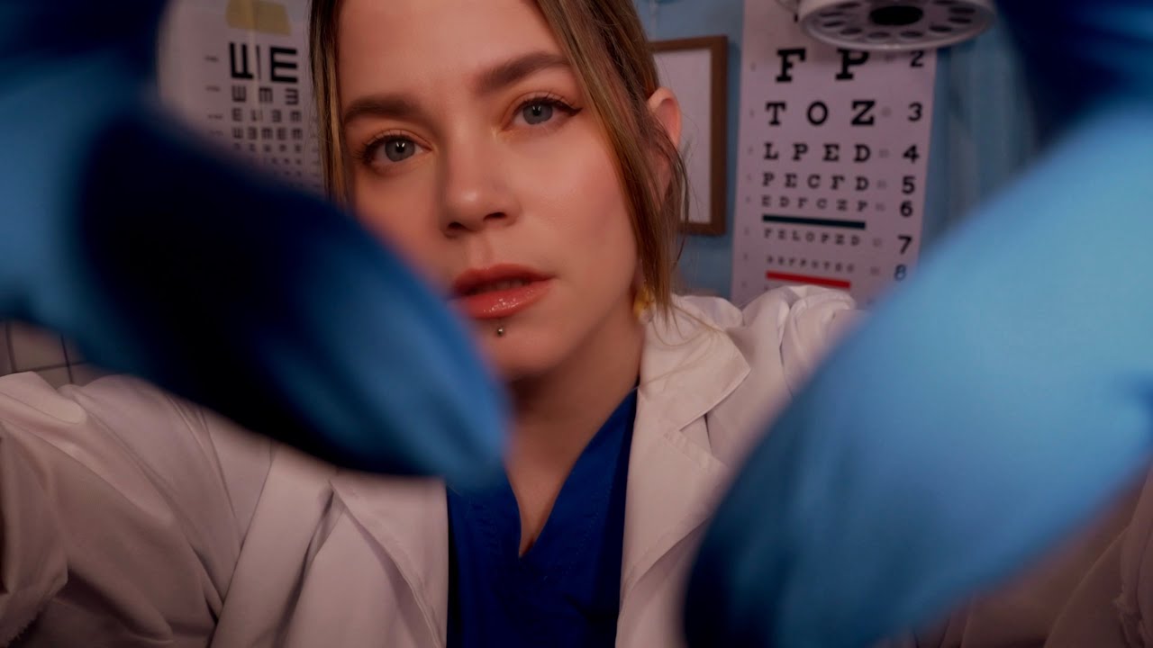 ASMR Cranial Nerve Exam & Cognitive Tests | Medical Roleplay