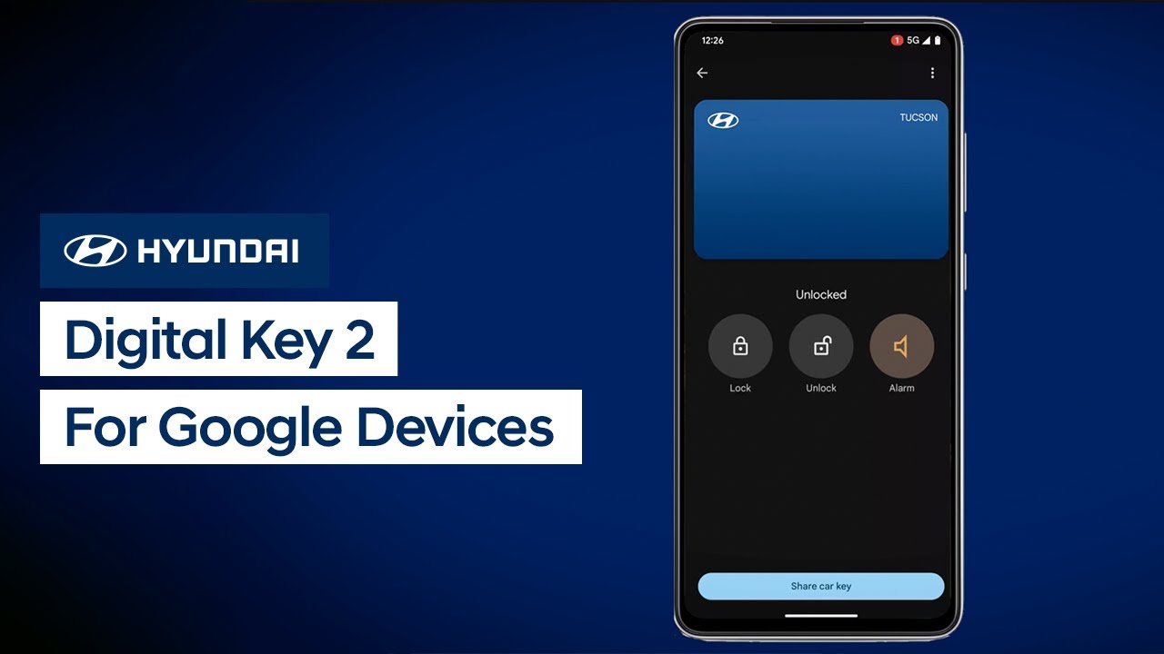 Digital Key 2 for Google Devices | Bluelink&reg; | Hyundai