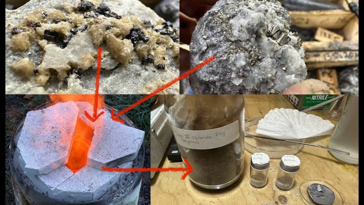 Iron, Lead, Zinc, and Silver from Rock Dust