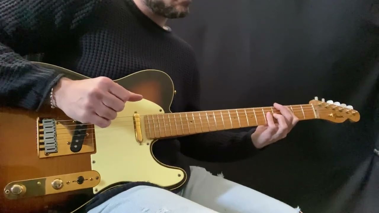 1988 Fender Custom Shop Telecaster 40th Anniversary Sunburst Limited Edition 233 of 300
