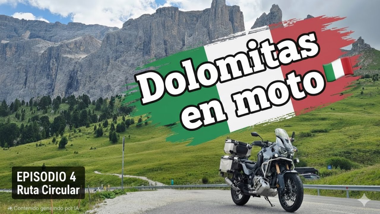 Dolomitas en moto