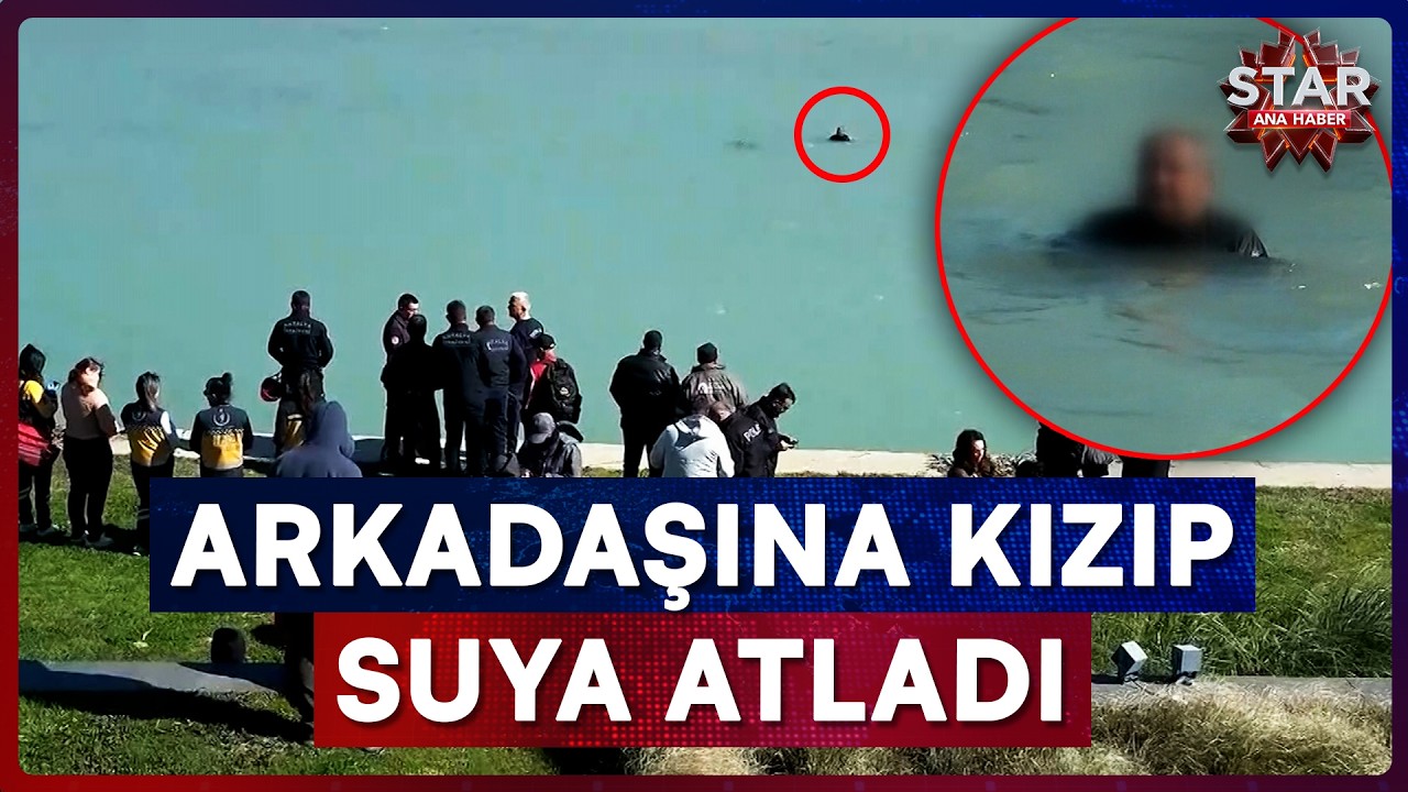 Antalya'da İnanılmaz Olay! Mesai Arkadaşlarına Kızıp Kendini Suya Attı | Star Ana Haber
