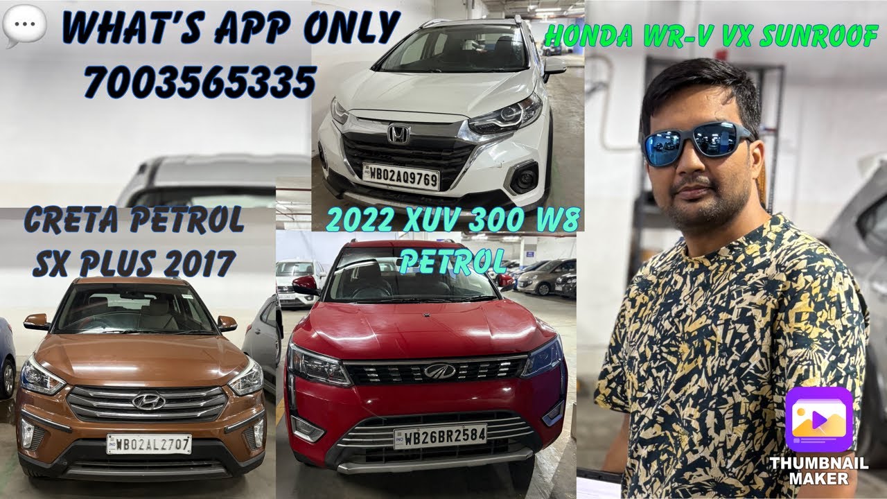 Used car at Howrah #xuv300 #hondawrvvx #cretasx #caradvisorrafi #usedcarinhowrah #buyusedcaronline 