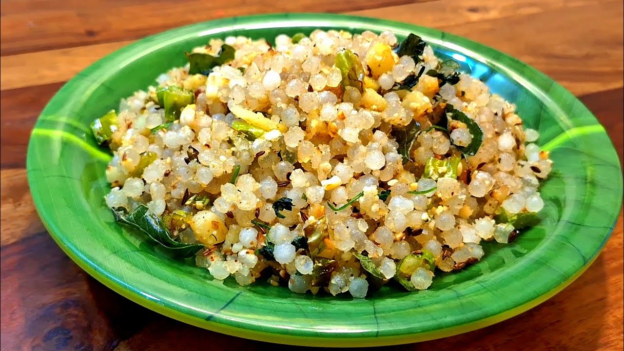 अगदी 10  मिनिटात बनवा उपवासाची साबुदाणा खिचडी | Sabudana Khichdi Recipe| Easy & Quick | SWAD by DIA