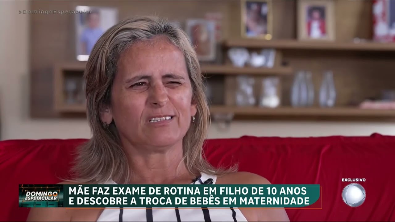 Mãe descobre que filho de 10 anos foi trocado na maternidade