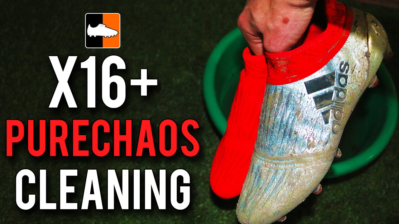 How to clean X 16 Purechaos Football Boots | adidas X16+ Soccer Cleats