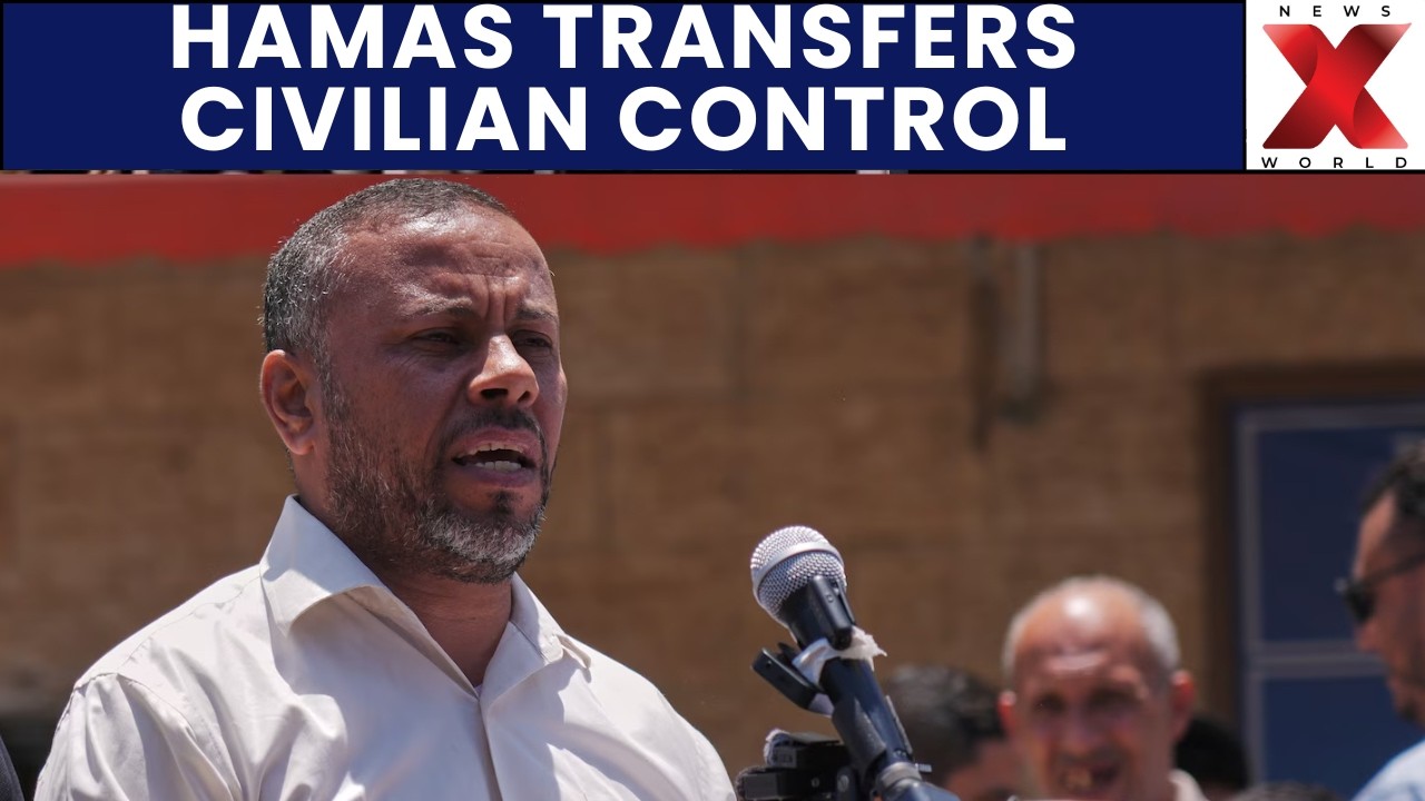 Gaza governance changes following Hamas administrative announcement | NewsX World