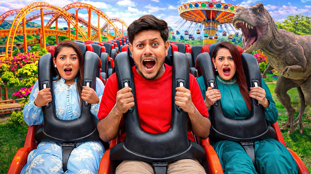 সিঙ্গাপুরের সব থেকে ভয়ঙ্কর পার্কে গেলাম 😨 | Universal Studios Singapore 🌎 | Theme Park | Rakib