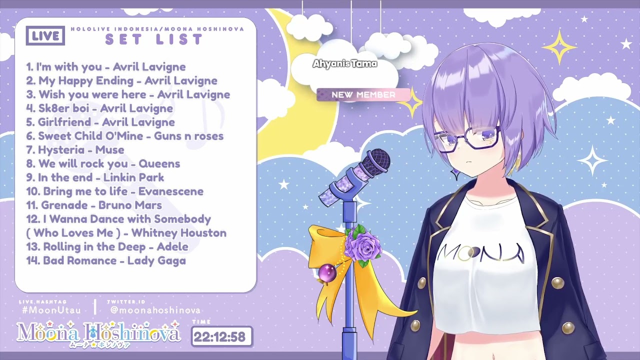 Bad Romance - Lady Gaga / Moona Karaoke / [Moona Hoshinova | HoloID]