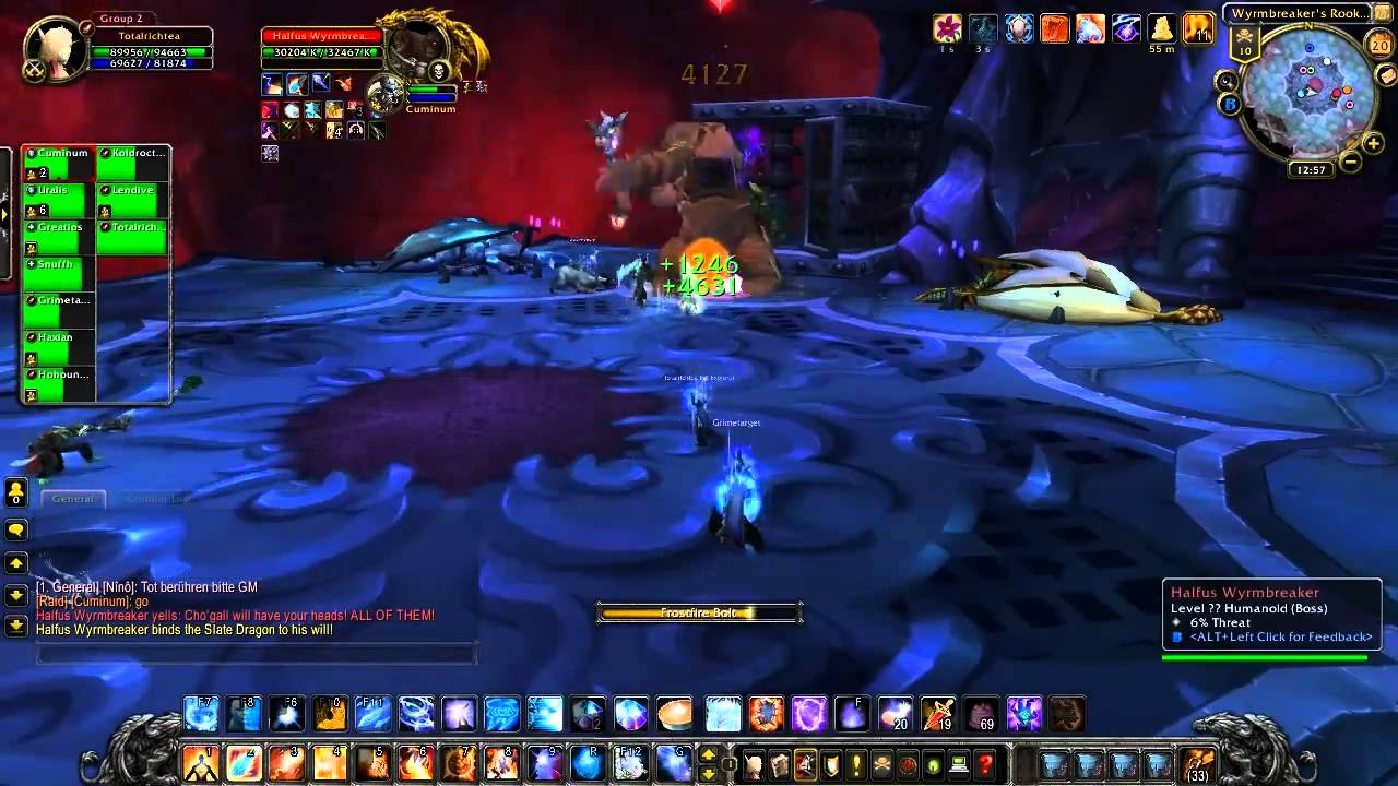 WoW Cataclysm Guide - Halfus Wyrmbreaker Guide and kill video (10 man)