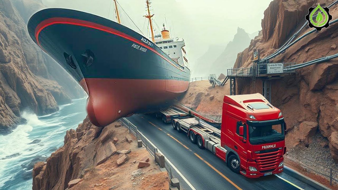 Extreme Dangerous Transport Skill Operations Oversize Truck | Biggest Heavy Equipment Machines #30