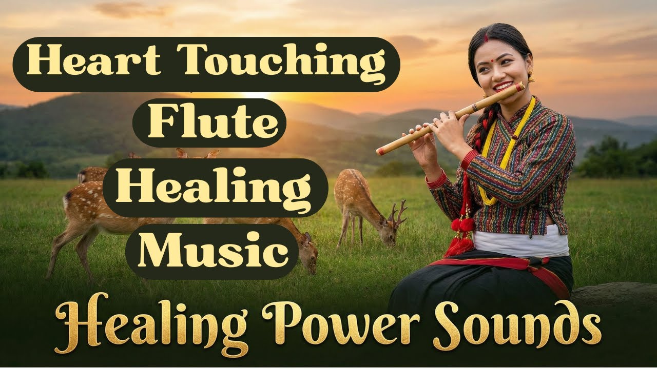 Heart Touching Flute Healing Music | Serenity Flute Sounds | Relaxing Flute Therapy | Inner Peace |