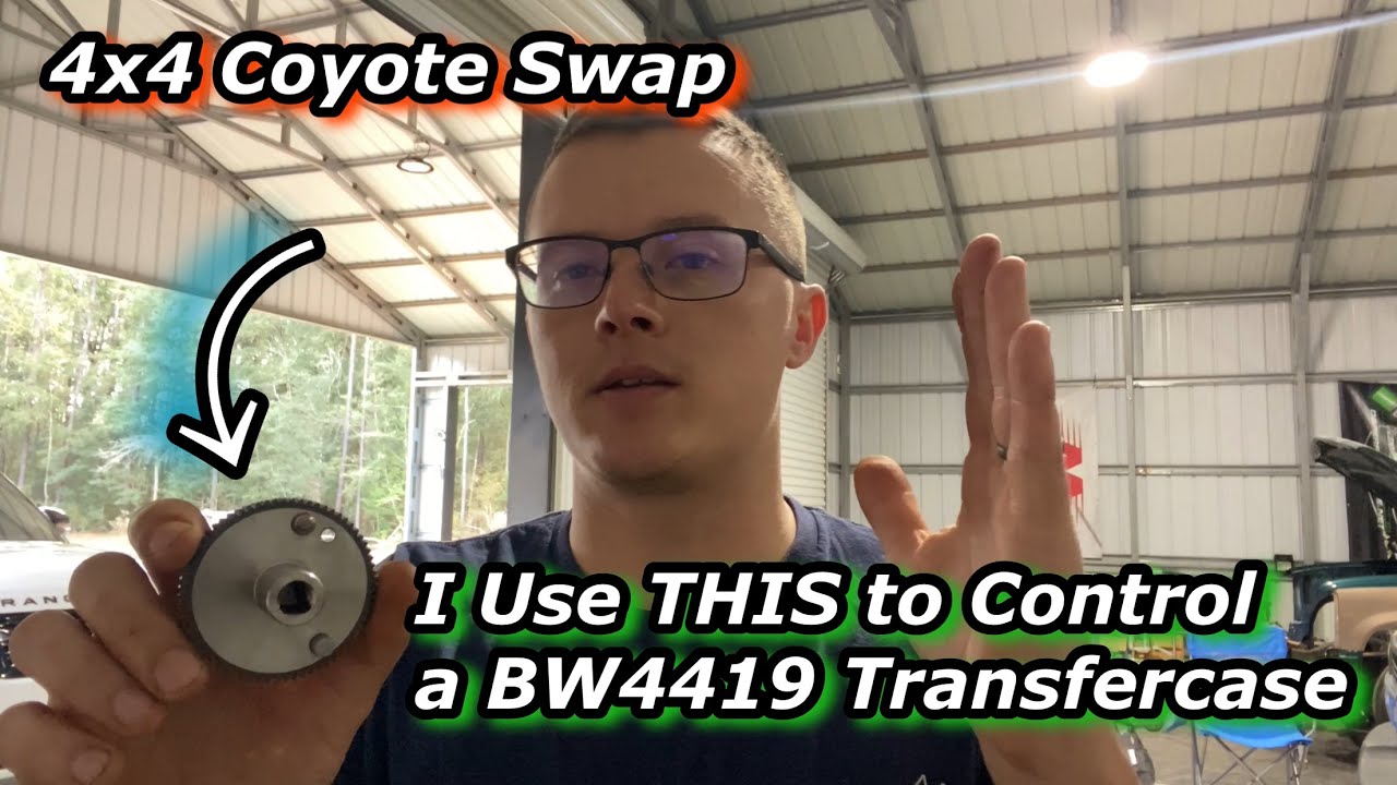 How I Control My Coyote Swap Transfer Case! Using a BW4419 and 10r80 in my OBS Chevy Z71