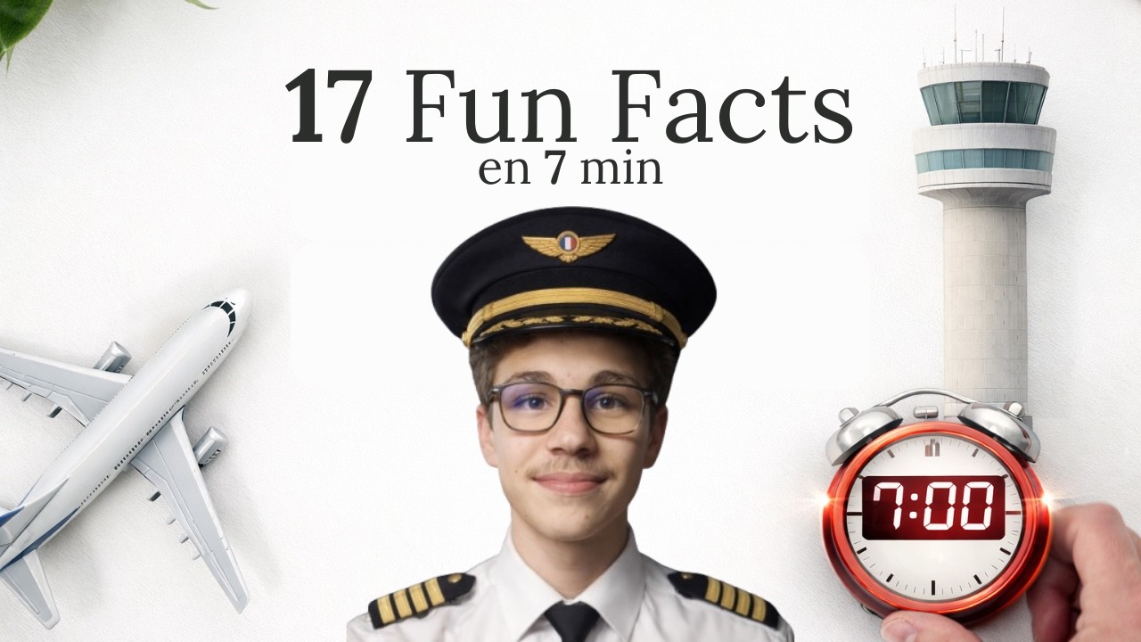 17 Faits SURPRENANTS sur l'aviation CIVILE