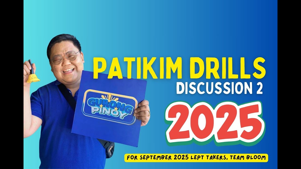 PATIKIM DRILLS 2 | LEPT September 2025 Social Science Majorship | Coach Jun of Gurong Pinoy