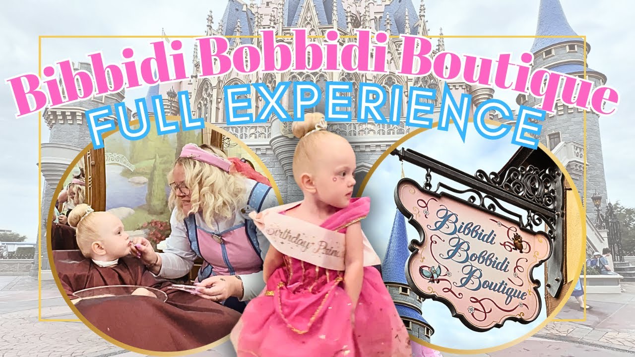 👑 Bibbidi Bobbidi Boutique in Magic Kingdom 2025 | Disney Princess Makeover | FULL EXPERIENCE