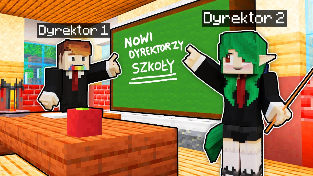 ZOSTALIŚMY DYREKTORAMI SZKOŁY! - Minecraft | CZOKO I NALI