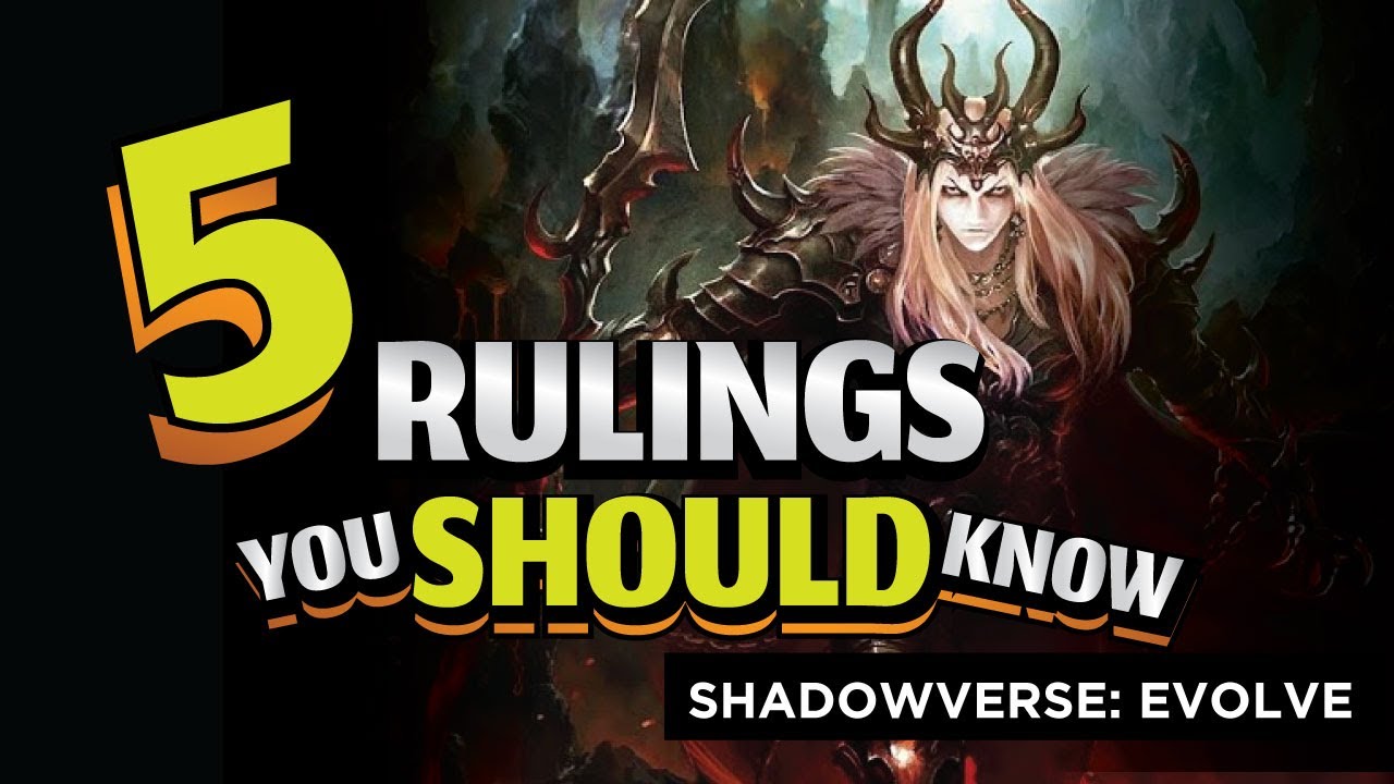 Shadowverse Evolve: Meta Interactions and Rulings To Know!