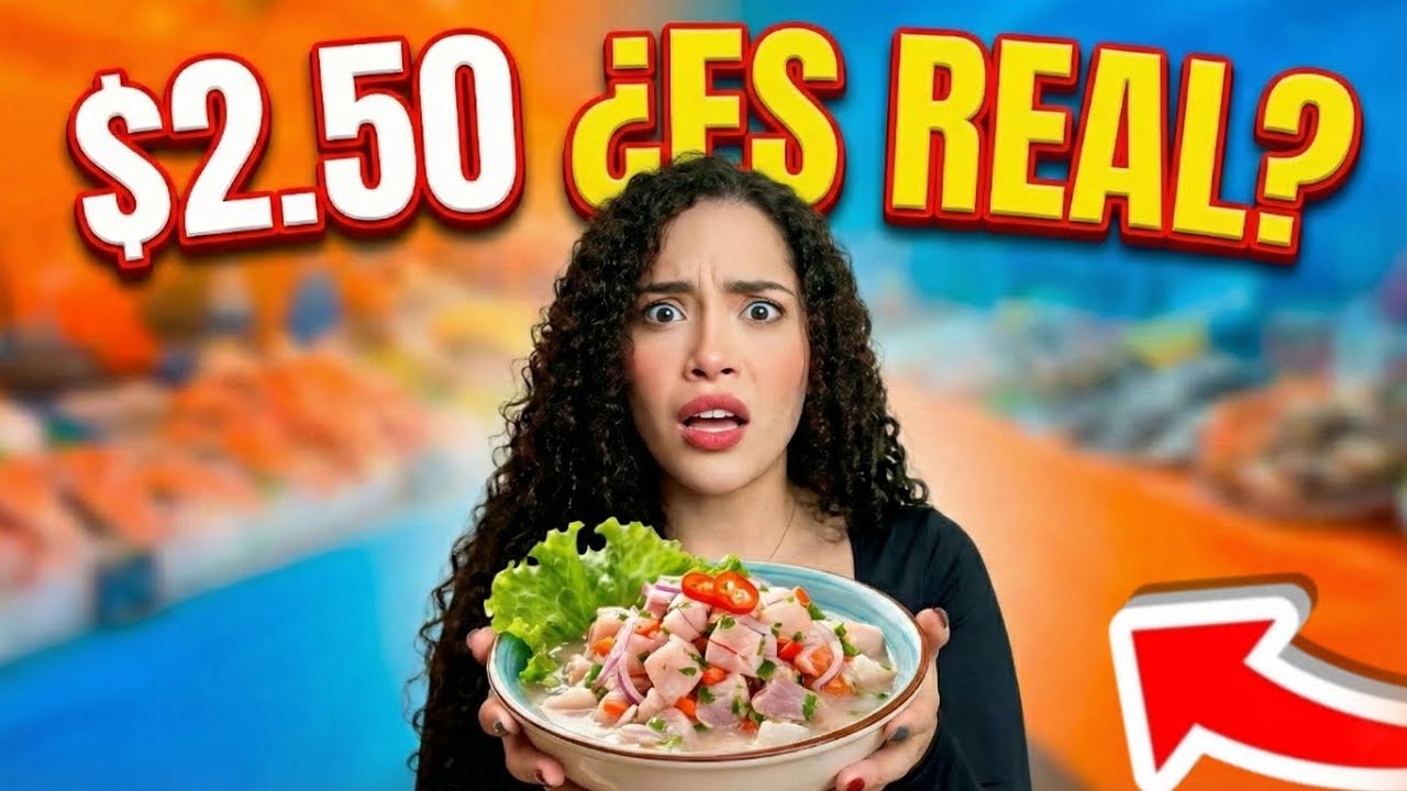 Lo que un VENEZOLANO puede comer con $2.50 en ECUADOR 🇻🇪🇪🇨 | ¿Sabor real o puro marketing?