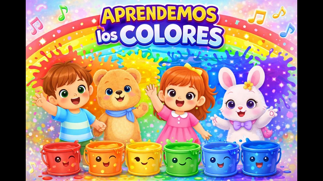 Aprendemos los Colores 🌈 Canción Infantil para Niños
