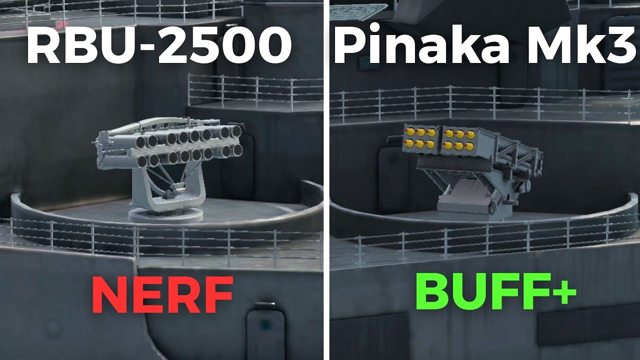 RBU-2500 (212mm) vs Pinaka Mk3 - Modern Warship