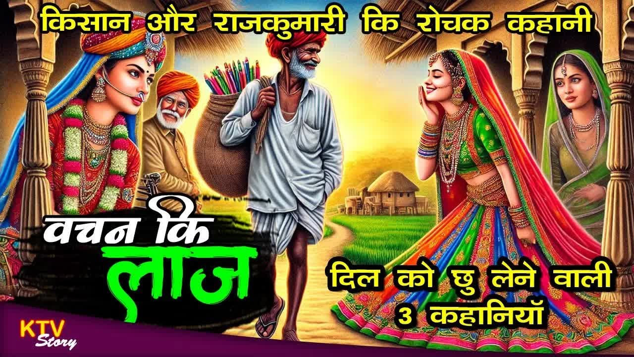 KTV554 वचन की लाज, किसान और राजकुमारी की कहानी, VACHAN KI LAAJ, KISAN AUR RAJKUMARI, @KTVSTORY