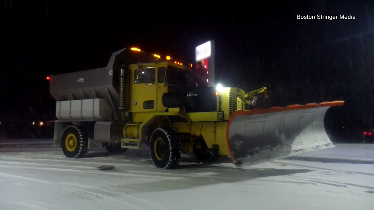 Massachusetts Snowfall / Snowplows [December 1, 2019]