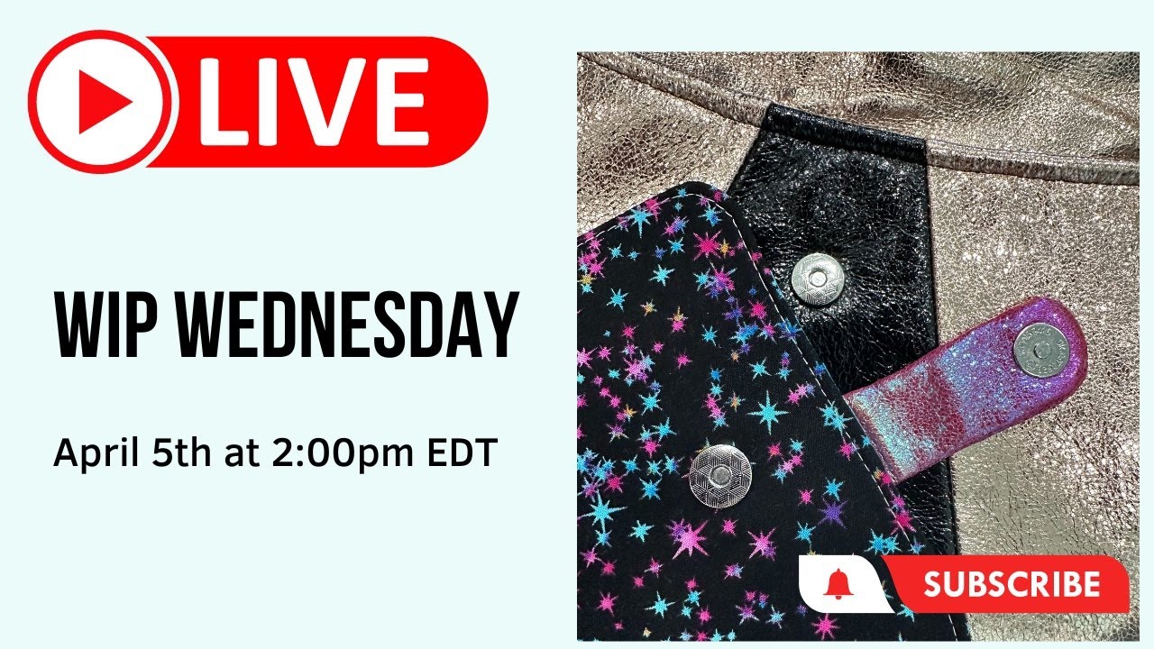 WIP Wednesday #86: Mini Bags, magnetic snaps, foam scraps & NEW Bag Club!