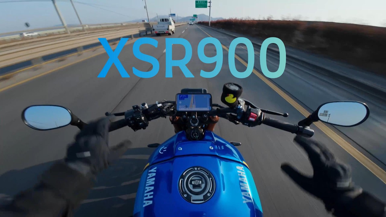 기변병 | XSR900 Pure Exhaust Sound 4k