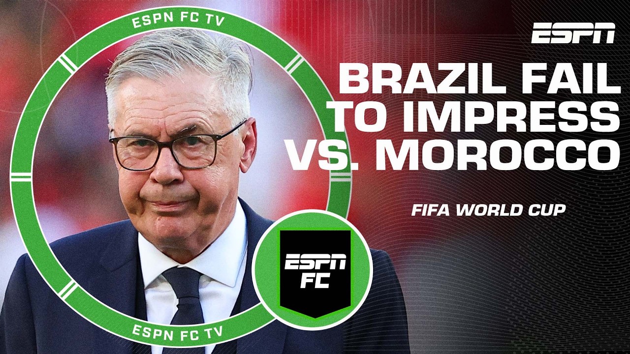 &lsquo;HE WILL BE WORRIED!&rsquo; Carlo Ancelotti to make changes in Brazil&rsquo;s next World Cup game? | ESPN FC