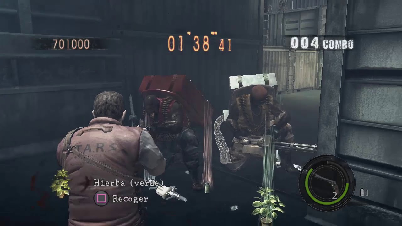 The Mercenaries Ship Deck Boss Mania Barry 150 Kills | Resident Evil 5 PC