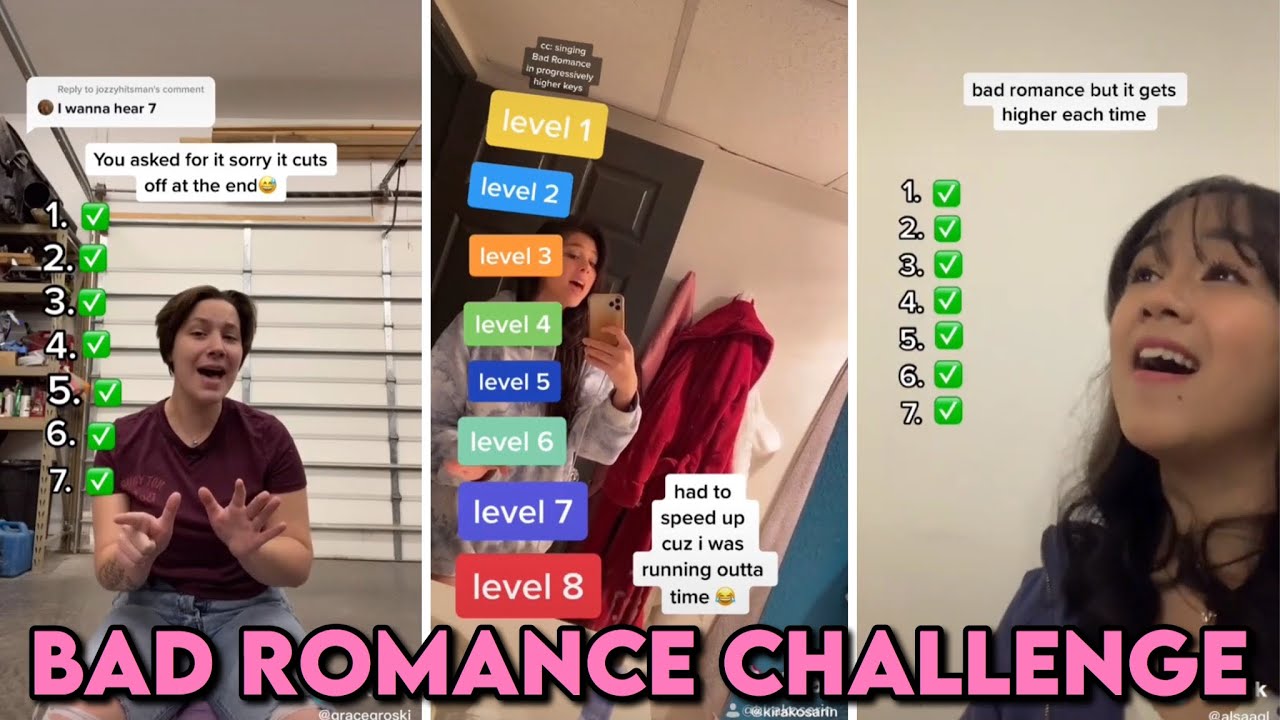 Bad Romance Challenge | TikTok Compilation