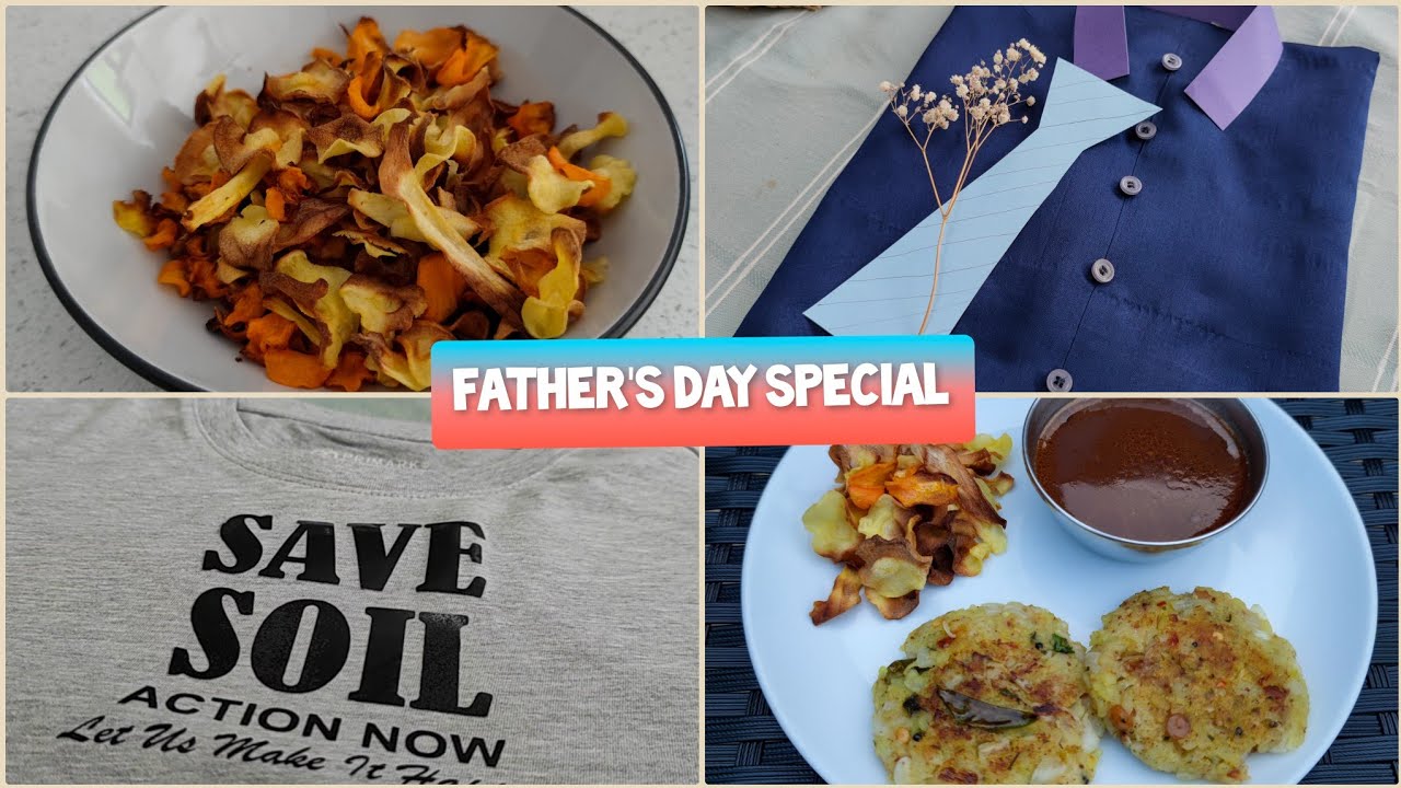 Father's day gift to wrapping ideas | Leftover recipes to Rajma Roti & Rooty vegetable crisps